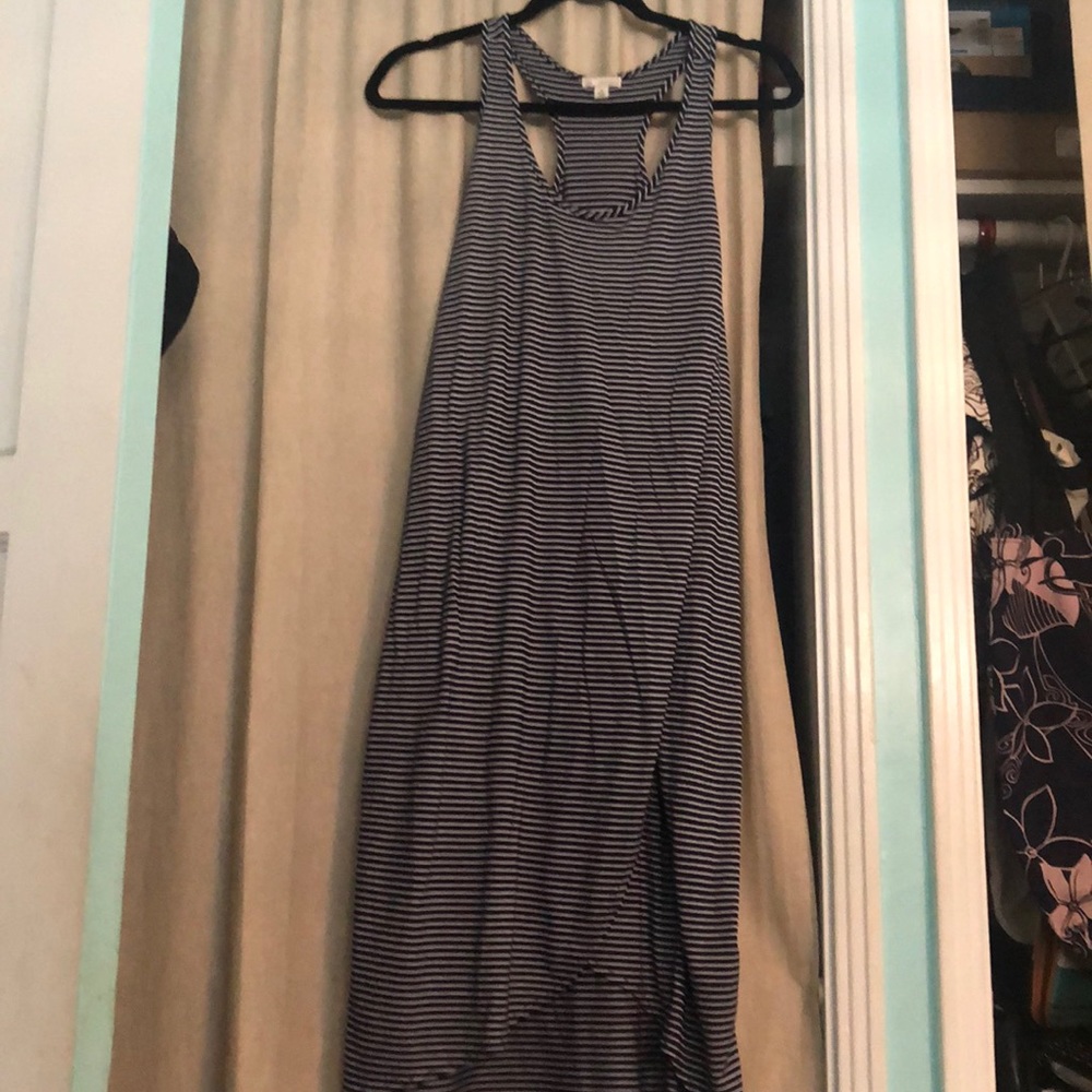 Super comfy Gap dress, layered, blue and white, PM
